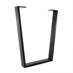 Angled Metal V Frame Thin Table Legs