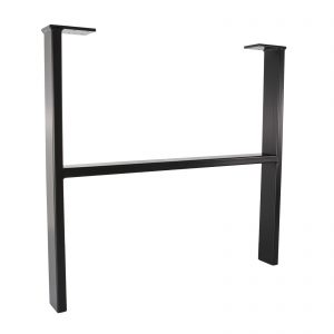 Rectangular / Square Metal H Frame Thin Table Legs