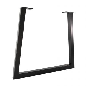 Angled Metal U Frame Thick Table Legs
