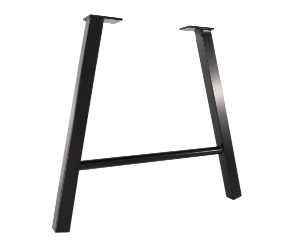 Angled Metal H Frame Thick Table Legs