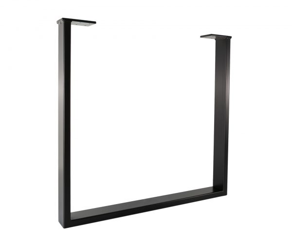 Rectangular / Square Metal U Frame Thin Table Legs