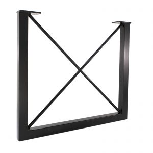 Rectangular / Square Metal X Frame Thick Table Legs